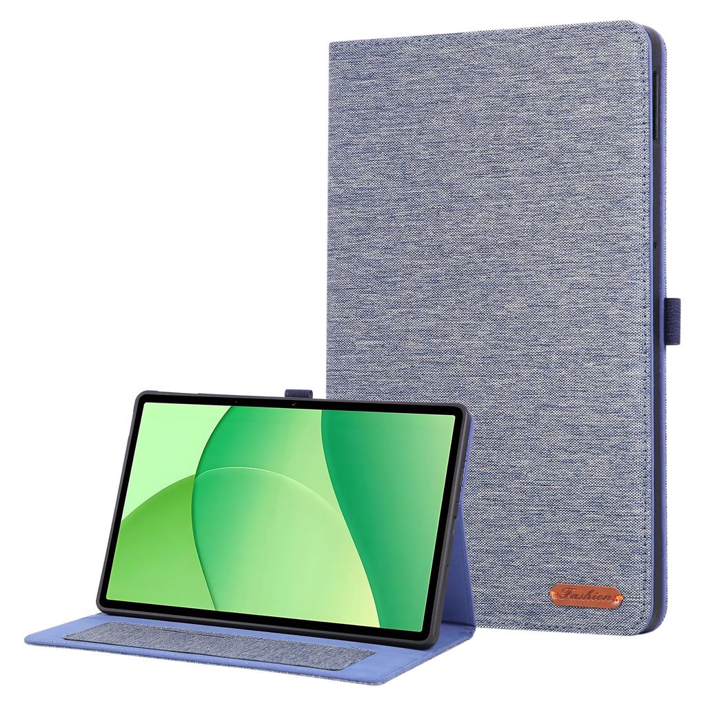 Für Oppo Pad SE Hülle mit Ständer Kartenhalter Stofftextur Leder Tablet-Hülle