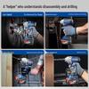 Dongcheng Cordless Brushless Impact and Ratchet Wrenches CN Plug (adapter Included)