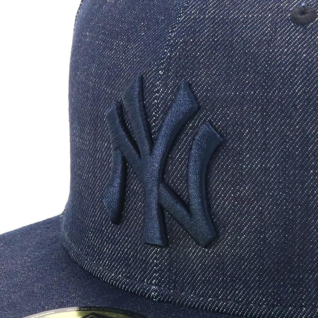 New Era MLB New York Yankees NY Indigo Denim Size 7 5950 NEYYAN INDDEN Size 25J Cap, 3/8, MNVY,