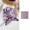 Simple And Retro Polka Dot Silk Scarf 55 Cotton Small Square Scarf Headscarf Breathable Versatile Scarf Scarf Headscarf