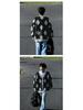 Men's Autumn/Winter Retro College Diamond Check Cardigan - Soft, Sticky, Trendy, Casual Knitted Style for Couples