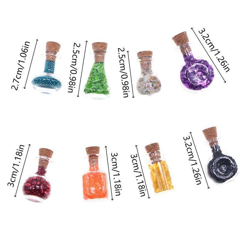 1 Sada 1:12 Panenkový dům Miniatura Simulace Kouzelný lektvar Rudná láhev Nábytek Domácí model Dekor Hračka Příslušenství pro panenkový dům