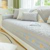 Four Seasons Sofa Cushion Embroidered Non-Slip Simple Modern Nordic Fabric Craft General Cushion Sofa Cover Cover Cloth