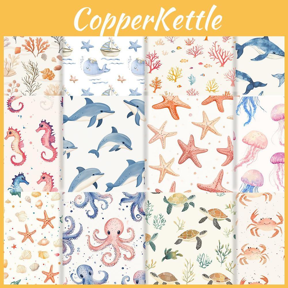 Flamingos Creatures Marine Ice Cream Patterns Gifts Decorative Packaging Paper