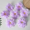 20 st Konstgjorda Blommor Huvuden Artificiella Fusk Silkesblomma Huvuden Partihandel för DIY Hantverk Bröllop Brudfest Baby Shower Heminredning