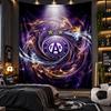 Wall Hanging Tapestry Austria Wien FC Print Cloth for Living Room Bedroom Home Decor