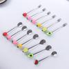 Cute Cake Dessert Ice Cream Kitchen Tool Coffeeware Teaspoon Stirring Spoon Fruit Fork Coffee Spoon