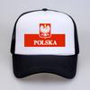 Polish Eagle Poland Symbol Fashion Caps for Unisex Summer Mesh Breathable Trucker Hats Print Unisex Eagle Baseball Cap Gorras