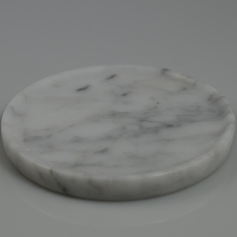 Nordic Marble Insulated Coaster – Round/Square Heat-Proof Cup Holder & Photo Prop.