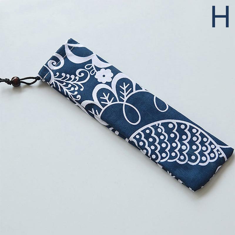 Cutlery Bag Reusable Travel Drawstring Pouch For Kitchen Tableware Fork, Spoon