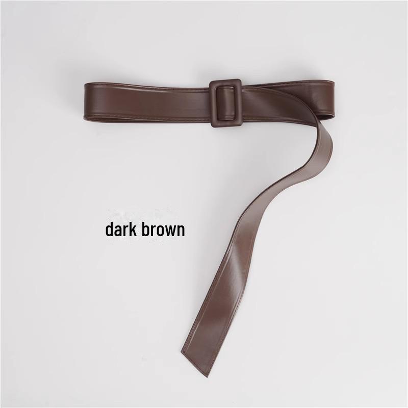 Women's Soft Leather Windbreaker Cuffs with Straps - Lace-Up, Decorative Cloth Accessory