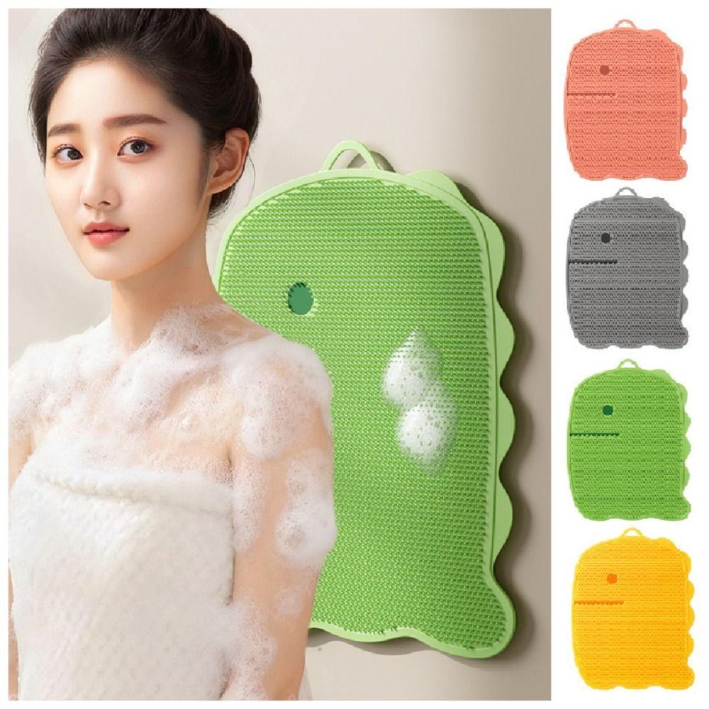 Non-slip Exfoliating Foot Pad Suction Cup Shower Foot Scrubber Portable Bath Massage Mat  Bathroom