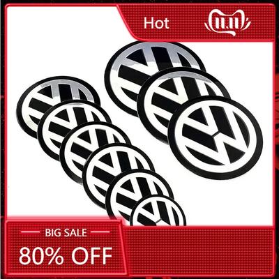Pro VOLKSWAGEN VW Volkswagen 4ks 45mm 56mm 60mm 65mm 70mm 75mm 90mm Logo Středového Krytu Kola Auta Znak Krytky Disku Kryt Náboje Špatný