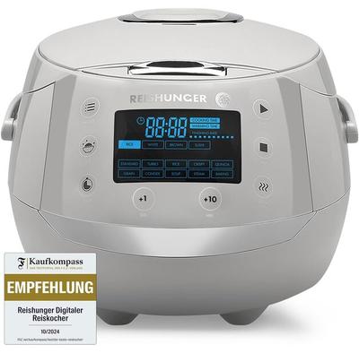 Rice Cooker Reishunger Digitaler, Grey (538-DRK-GREY)