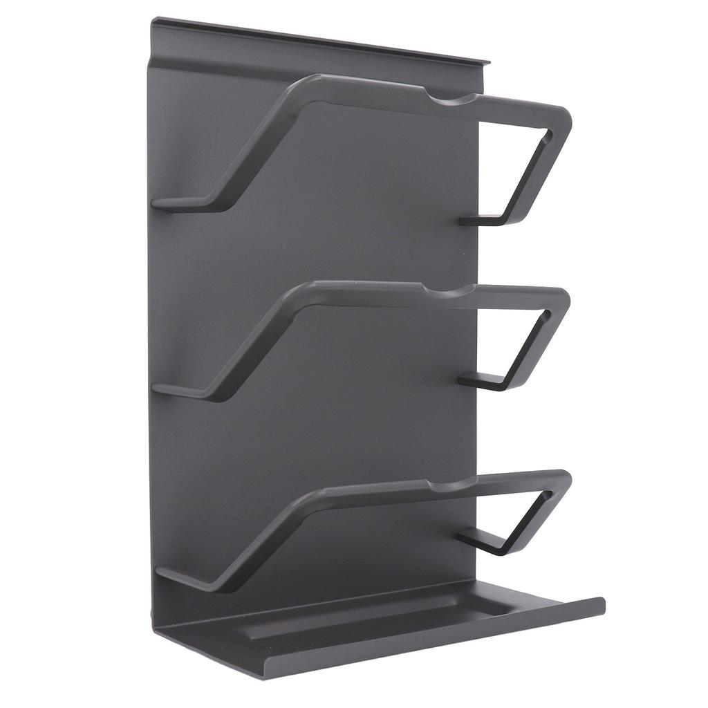 Hängender Topfdeckelhalter Aluminiumlegierung Sichere Struktur Platzsparend Vielseitig Wandschrank Topfdeckel