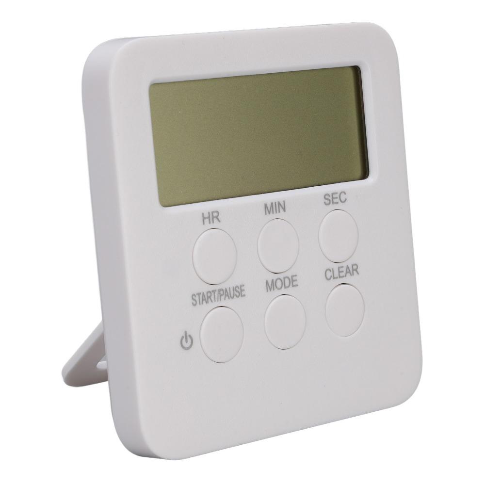 Multi-functional Timer White Countdown Timer Versatile Reminder Device for Cooking