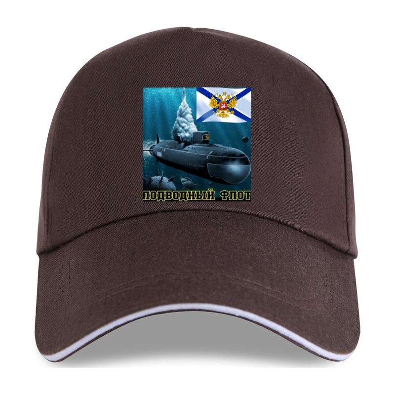 New Cap Hat  Submarine Fleet Navy Army Uniform Russian Pattern Printed Cotton Baseball Cap Unisex's Top