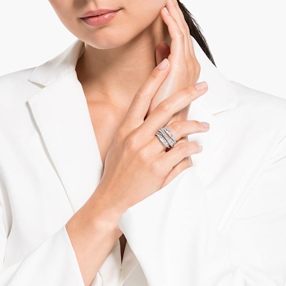 Swarovski Twist Wrap Crystal-embellished Ring