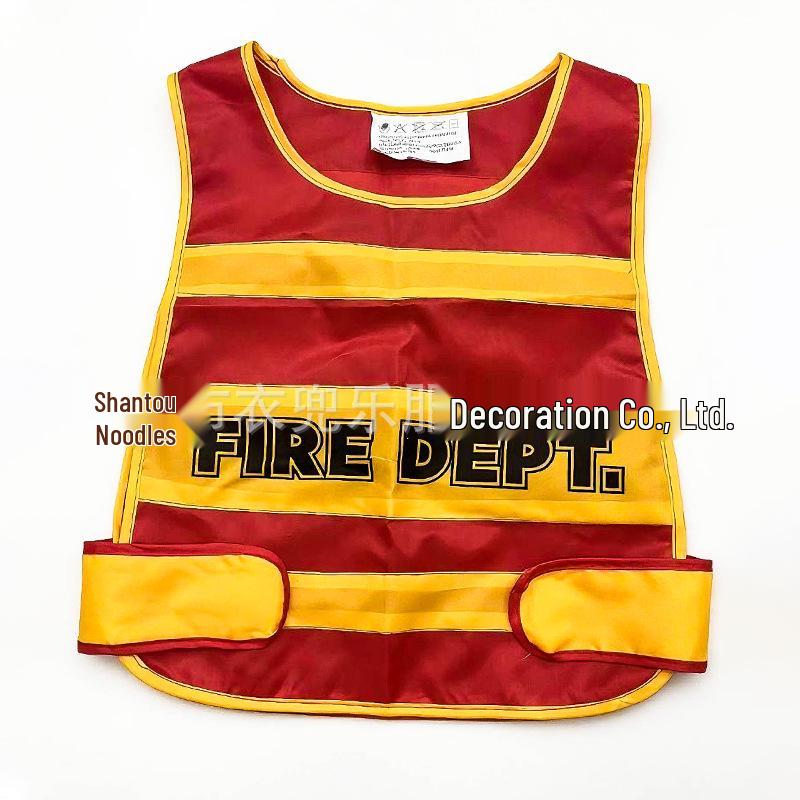 

Детский костюм полицейского и пожарного для ролевых игр, жилет и аксессуары One Size (100-120CM)