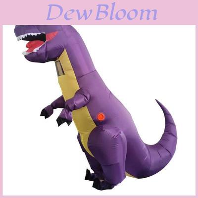 Disfraz Inflable de Costillas de Zombie Dinosaurio Para Fiesta de Halloween y Eventos de Cosplay