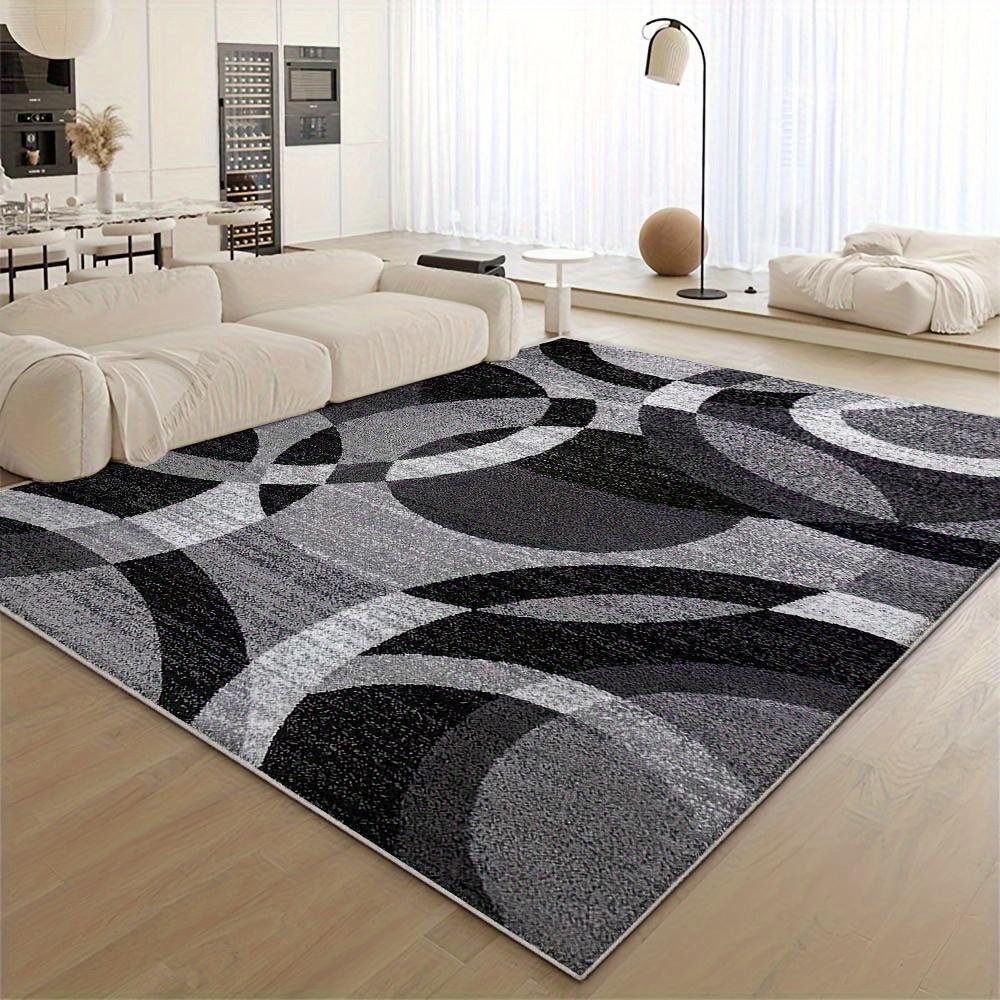 

Modern Geometric Rug Stain-Resistant & Non-Slip Bedroom Entrance & Bedside Mat Living Room Sofa Rug Home Decor 100x150cm 40x59inch