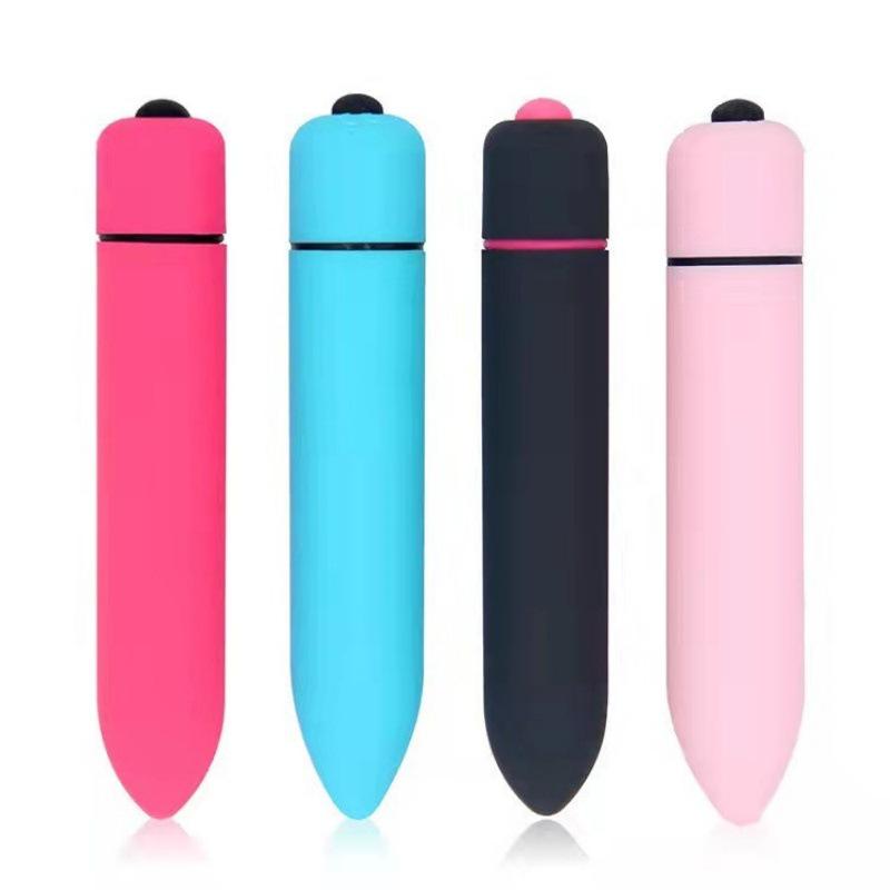 10-Frequency Pointed Bullet Vibrator for Women - Single-Frequency Massager for Mood Enhancement