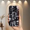 Singer V-Viktor T-TSOI For iPhone 13,16,11,14,17,12,15,Plus,Pro Max,XS,X,XR,SE,Mini,8,7,Phone Case Soft Silicone Black