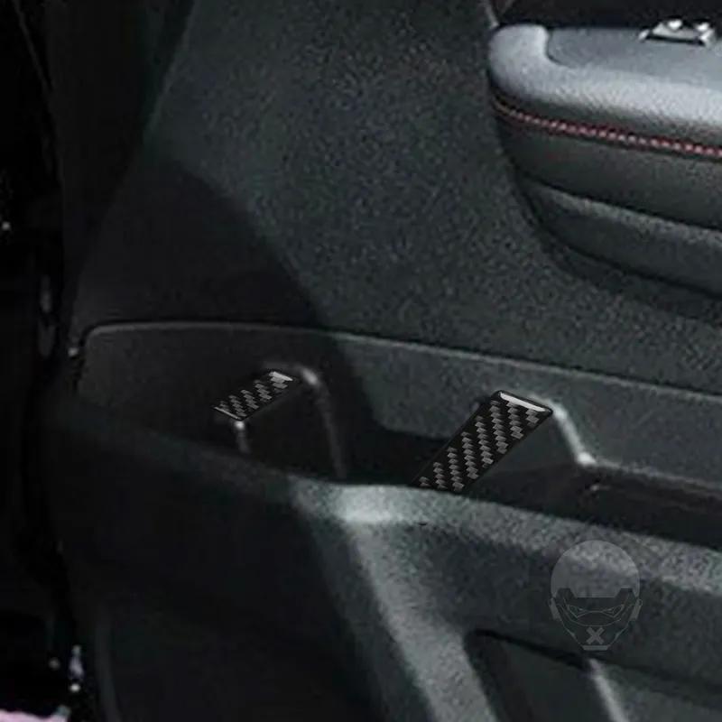 Für Honda Ridgeline Pilot Passport Auto Zubehör Kohlefaser Vordertür Aufbewahrungs panel Innenverkleidung Zierleiste Modifizierter Aufkleber