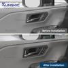 Decorative Door Handle Frame Sticker for Toyota RAV4 2025 2026 2027 Interior Car Accessories