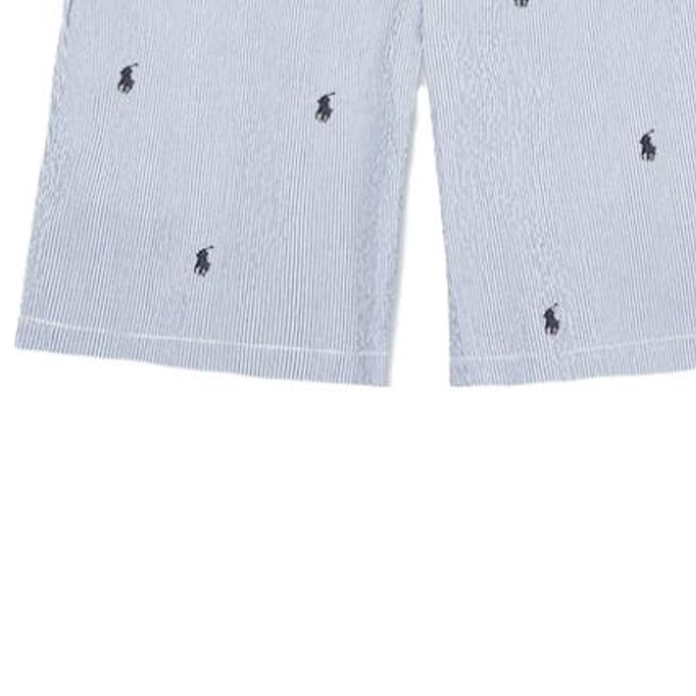 Polo Ralph Lauren Ss23 Boys Striped Animal Pattern Casual Shorts Kids Shorts Blue 323791763-001