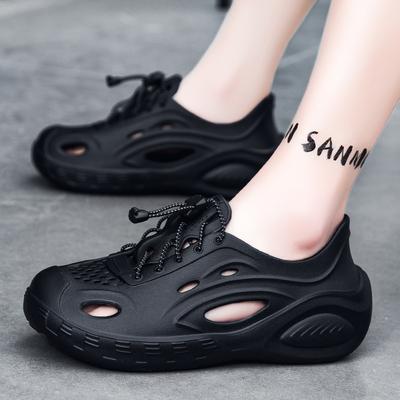 Summer Outer Wear Hole Shoes High-end Men's EVA Platform Men's Beach Shoes Coconut Non-slip Garden Shoes