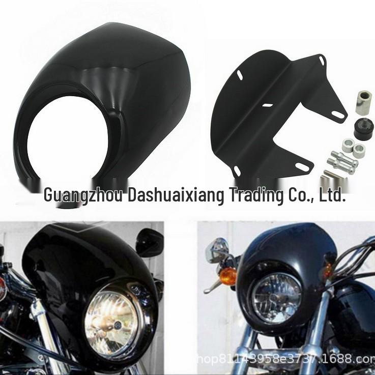 Retro Headlight Fairing Cowl for Harley 883N XL1200