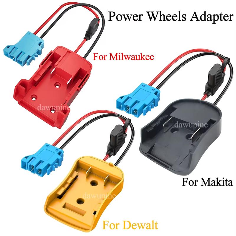 Power Wheels DIY Adapter Adapter Cable for Makita for Milwaukee for Dewalt 18V 20V Battery for Peg-Perego for Kids Ride-on Car