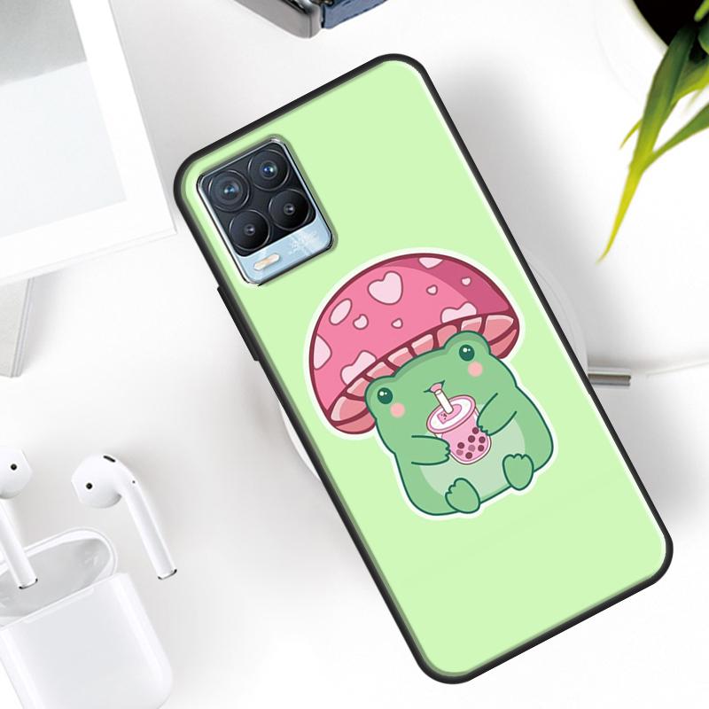 

Милый Кавайный Чехол-Лягушка Для Realme 15 11 Pro Plus 12 13 14 C71 C75 C55 C51 C53 C25 C63 C61 C65 C67 GT6 GT7 Pro Realme C33