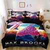 Digital Printing Three-Piece Set, Minecraft Themed Game Series Abraded Bedding Kit