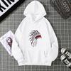 Real shot fashion design loose and thin Hong Kong style printed letters hooded sweater fleece top hoodie