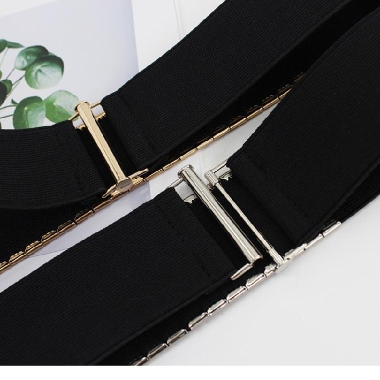 Women Stretch Belt with Fish Scale Texture Versatile Corset for Banquet Dress