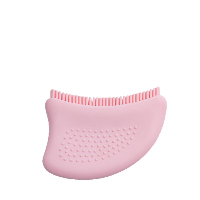 Contour Face Brush Silicone Facial Anti-Puffiness Supplies Dry Brushing Face Brush For Women Men Girls Ladies Beauty Lovers
