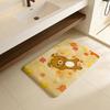 R-Rilakkuma Cartoon Anime Floor Mat Cheaper Anti-slip Modern Living Room Balcony Printed Bedside Mats