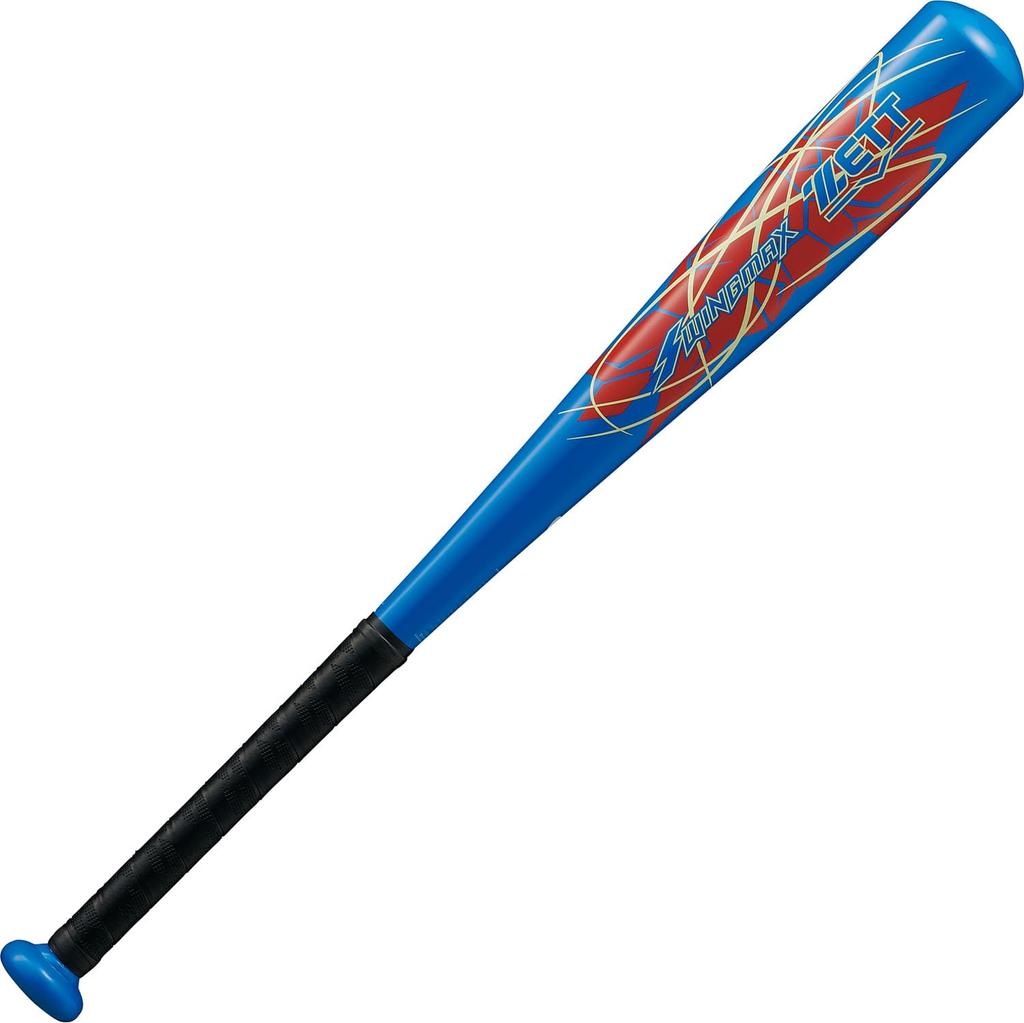 ZETT Swing Max Youth Baseball Metal 380g Blue BAT75635 Bat, (Super Duralumin), 65cm, Average, (2300),