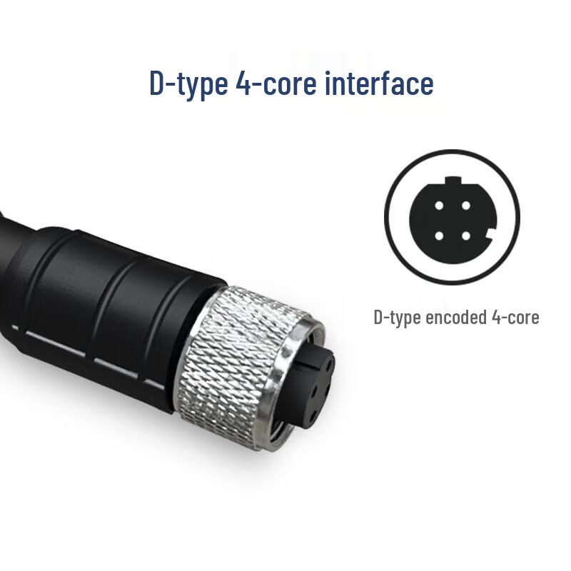 Yeren M12 To RJ45 Industrial Sensor Cable