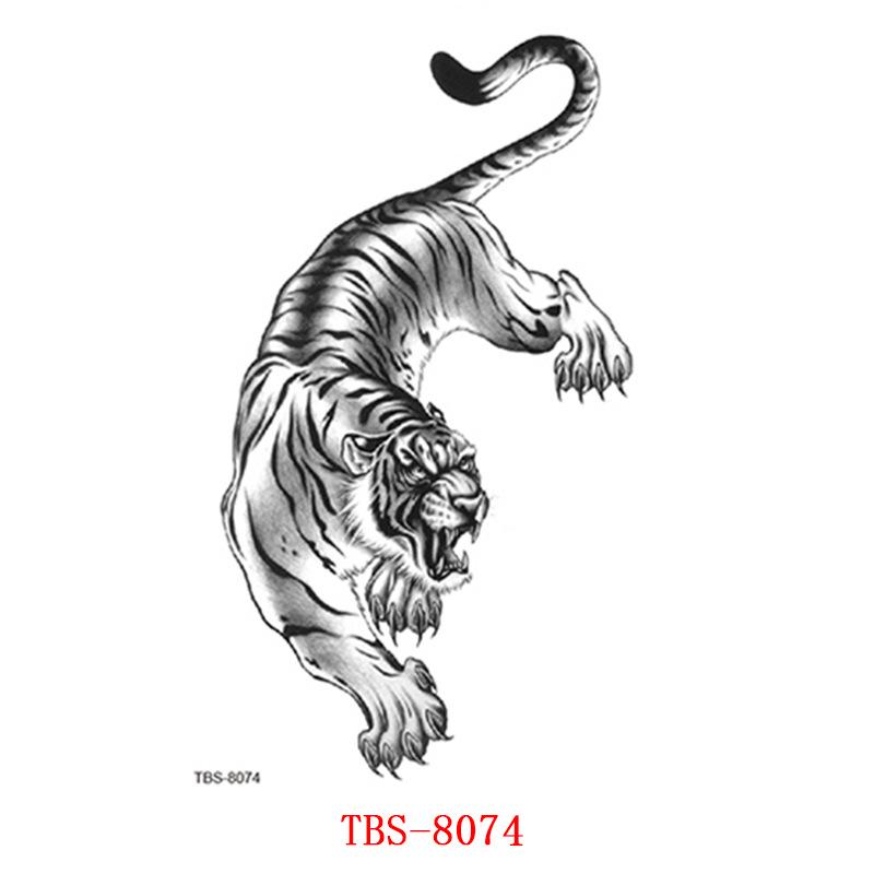 

Водостойкая тату-наклейка, тату-наклейка с тотемным персонажем тату 120*190mm