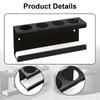 Toothbrush Holder Simple Tooth Brush Organizer for Hotel Cabinet Bathroom