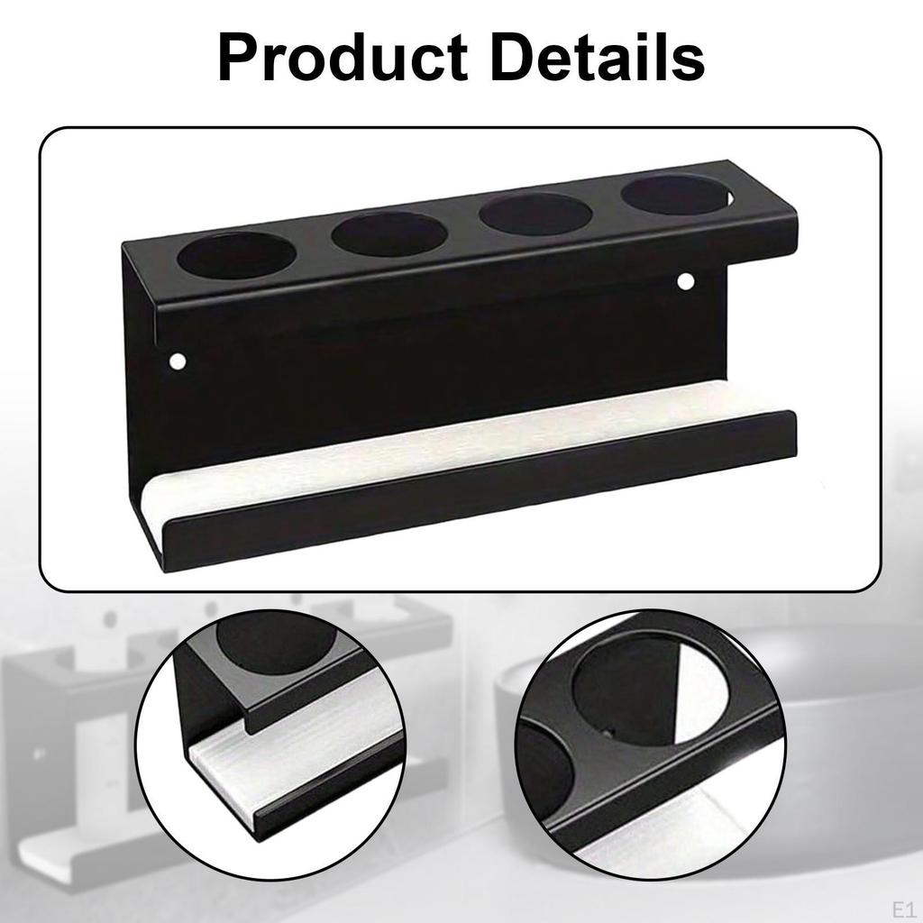 Toothbrush Holder Simple Tooth Brush Organizer for Hotel Cabinet Bathroom