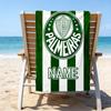 1pc Football22 Beach Towel with Custom Name, Beach/Swimming/Bath/Picnic/Camping Towel, Suitable for Seaside Beaches