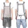 Hairdressing Apron Waterproof Barber Shop Hair Salon Hairdressing Hair Dyeing Cape GownBlack