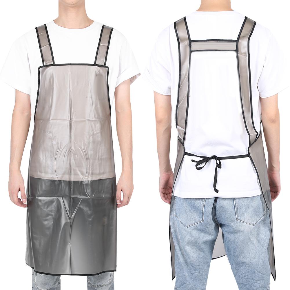 Hairdressing Apron Waterproof Barber Shop Hair Salon Hairdressing Hair Dyeing Cape GownBlack