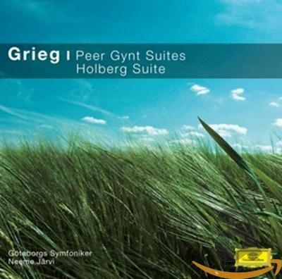 CD GRIEG, GSO; JARVI - Peer Gynt Suites / Holberg Suite 4777515 Deutsche Grammo 2008 Europe Classical Used