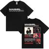 Rapper Manuel Carrasco Album Tour Cover T Shirts Men's Women Fashion Hip Hop Vintage T Shirt Casual Cotton Short Sleeve T-shirts