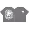 Game Hollow Knight Print T-shirt Men Women Fashion Vintage Short Sleeve T-shirts Summer Casual Cotton T Shirts Streetwear
